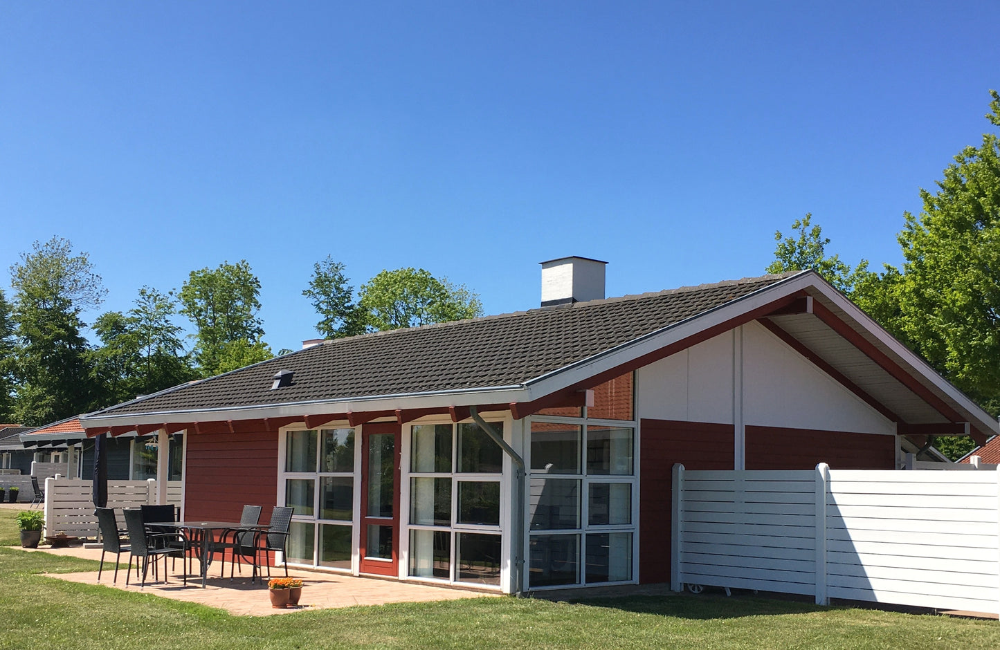 Feriebolig 18 (SOL-29) – Panoramaudsigt og børnevenligt sommerhus ved Sandskær