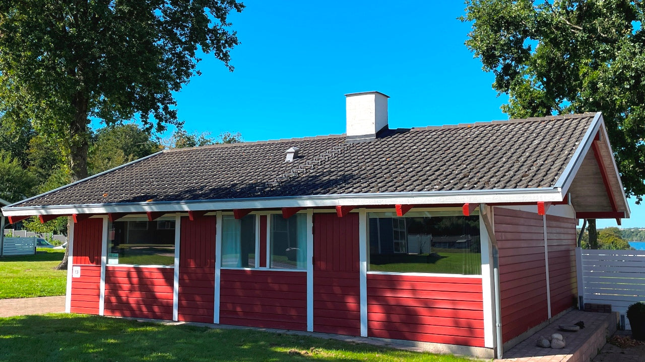 Ferienhaus 23 (SOL-13) – Meerblick &amp; familienfreundliches Ferienhaus im Løjt Ferienzentrum
